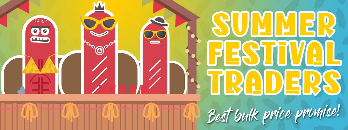 Hot Dogs for Summer Festival Traders