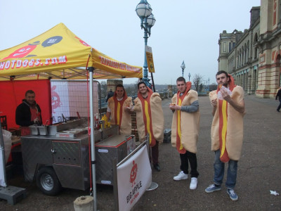 Big Apple Hot Dogs at Ally Pally